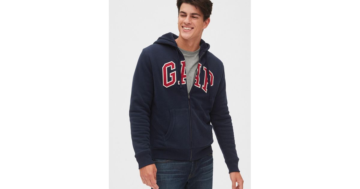 gap fleece lined hoodie