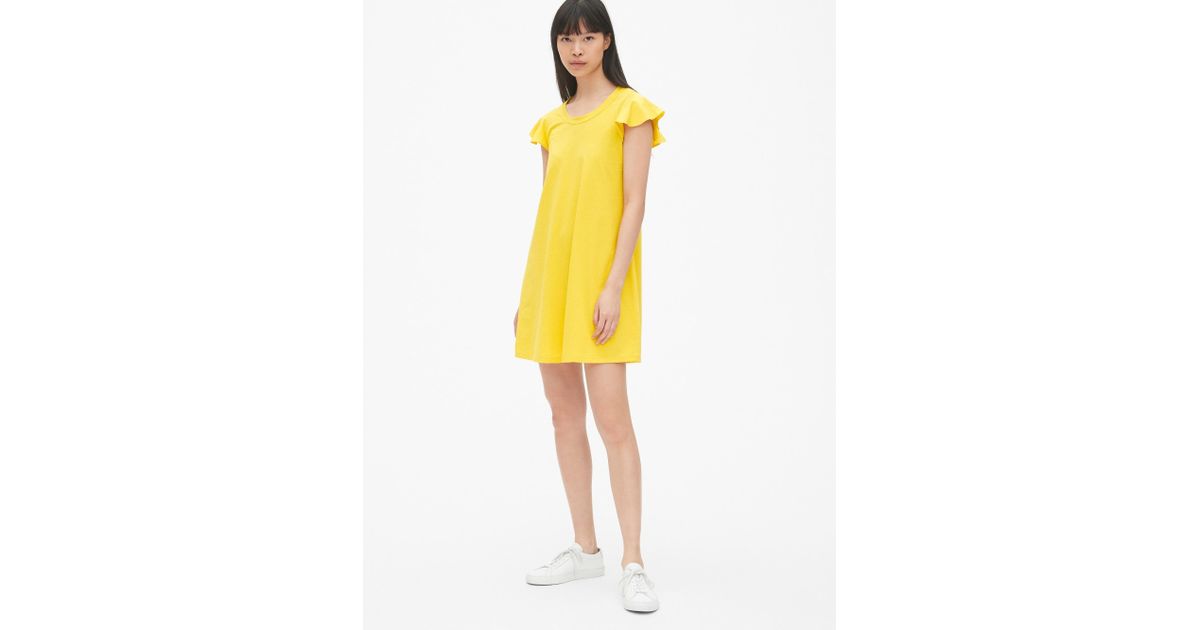gap yellow dress