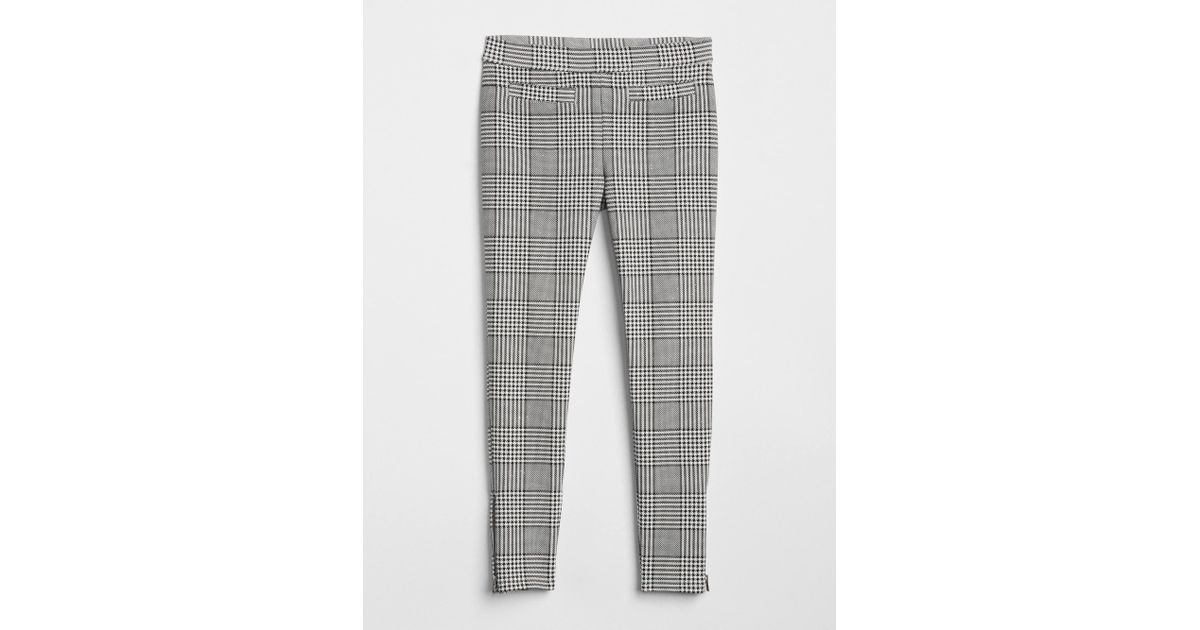 gap tartan pants