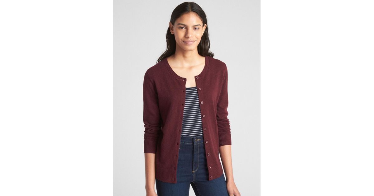 gap burgundy sweater