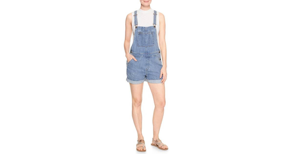 gap denim overall shorts