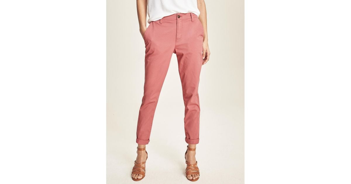 girlfriend khakis gap