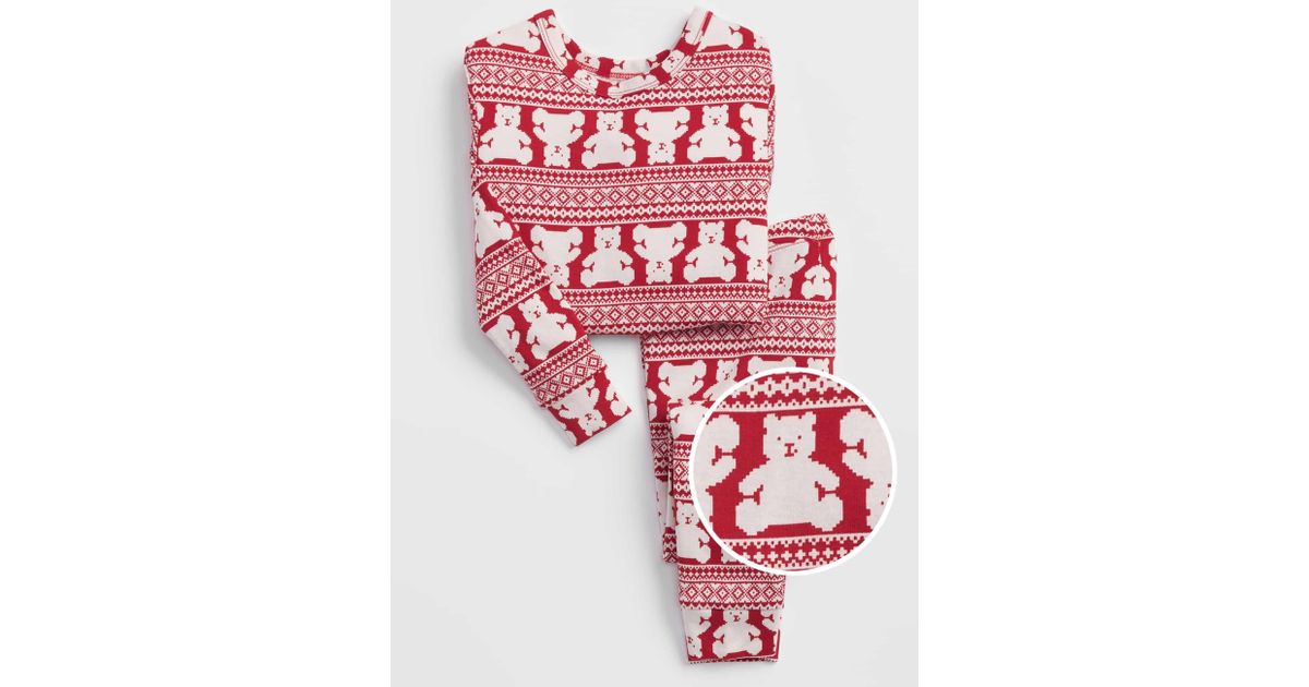 gap fair isle pajamas