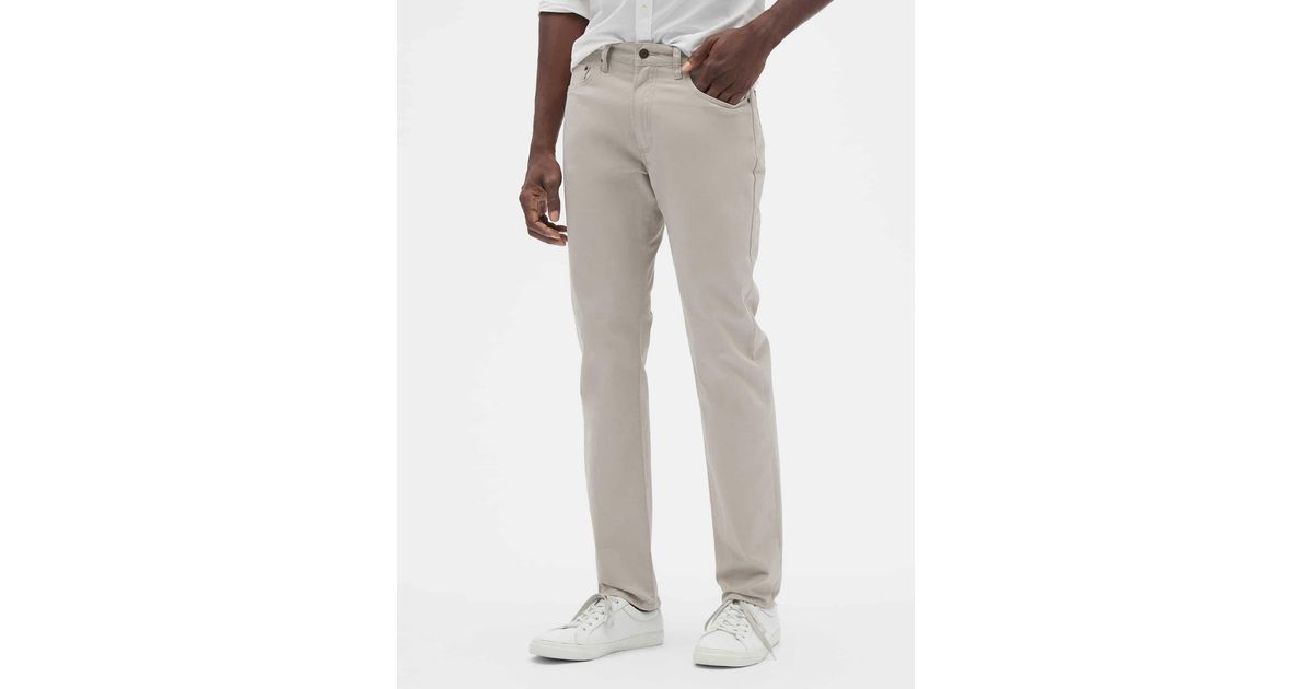 gap twill pants