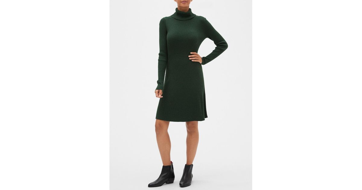 gap turtleneck sweater dress