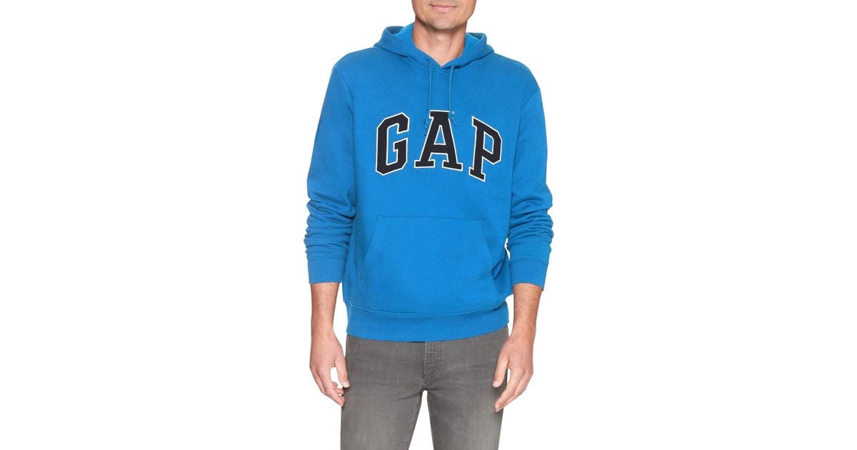 light blue gap hoodie