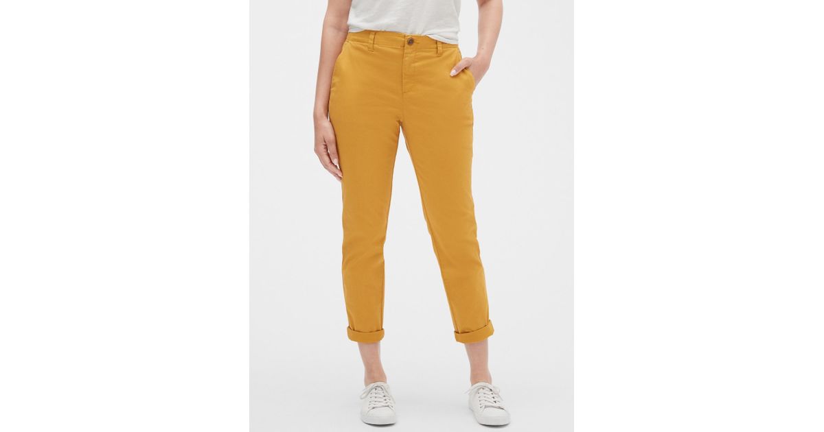 gap stretch khakis