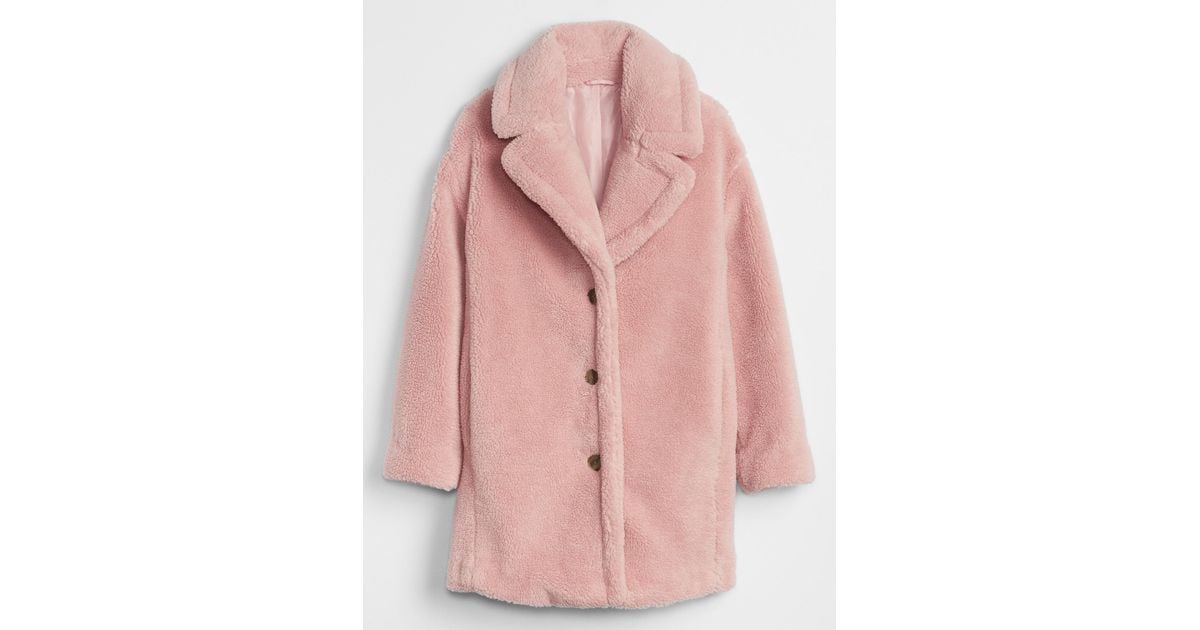 Gap factory oversized teddy coat Clearance