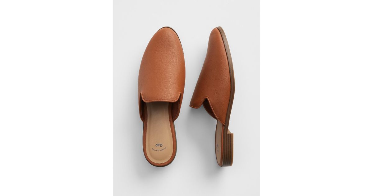 gap leather mules
