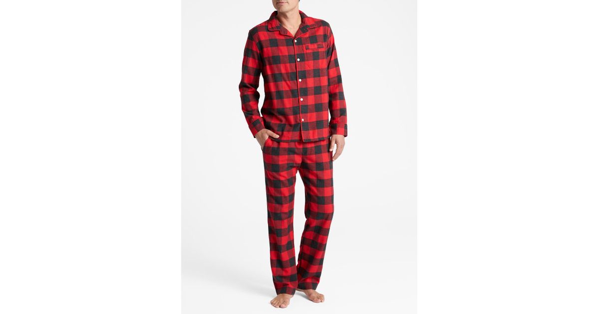 gap buffalo plaid pajamas
