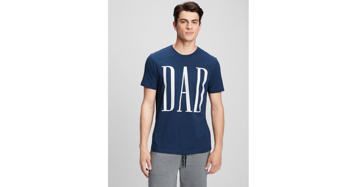 GAP Factory Synthetic Dad Graphic T 