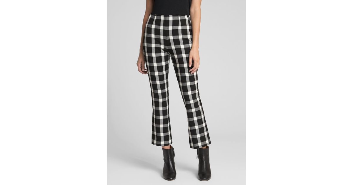 gap high rise crop flare pants