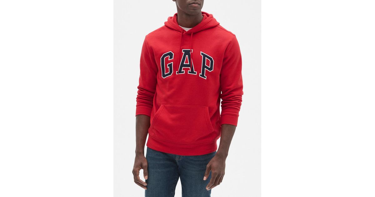 red gap logo hoodie