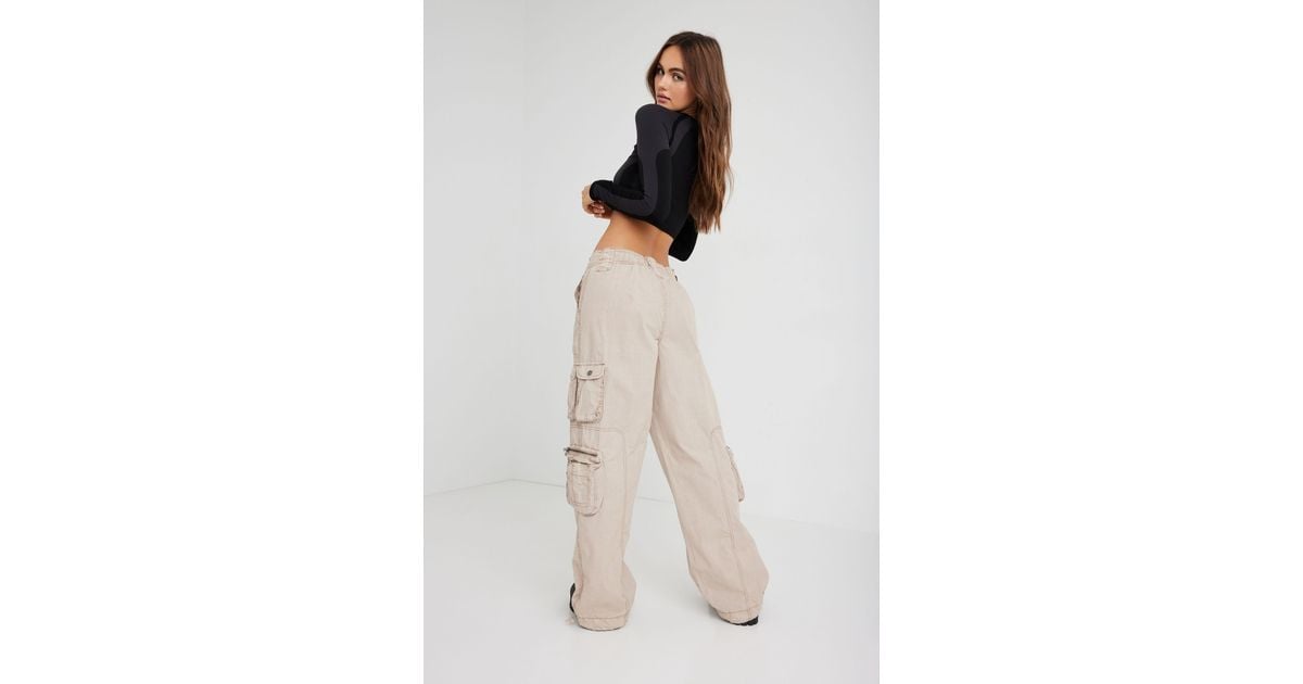 Garage Sawyer Cargo Parachute Pant in Black Lyst