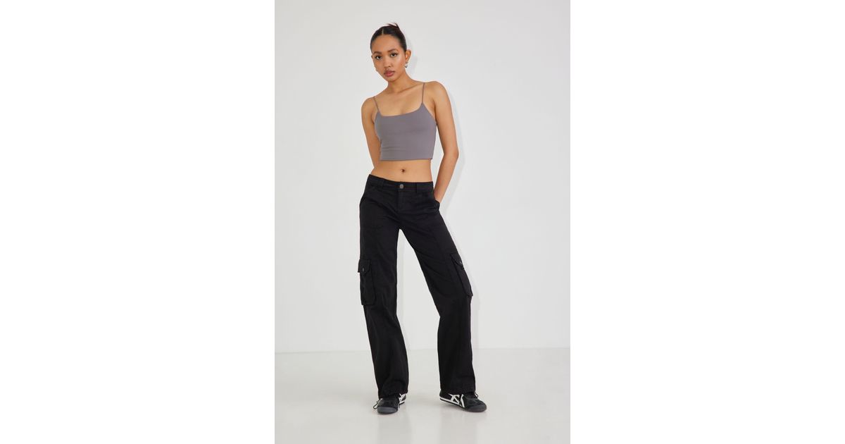 Garage Chicago Low Rise Cargo Pant in Blue Lyst