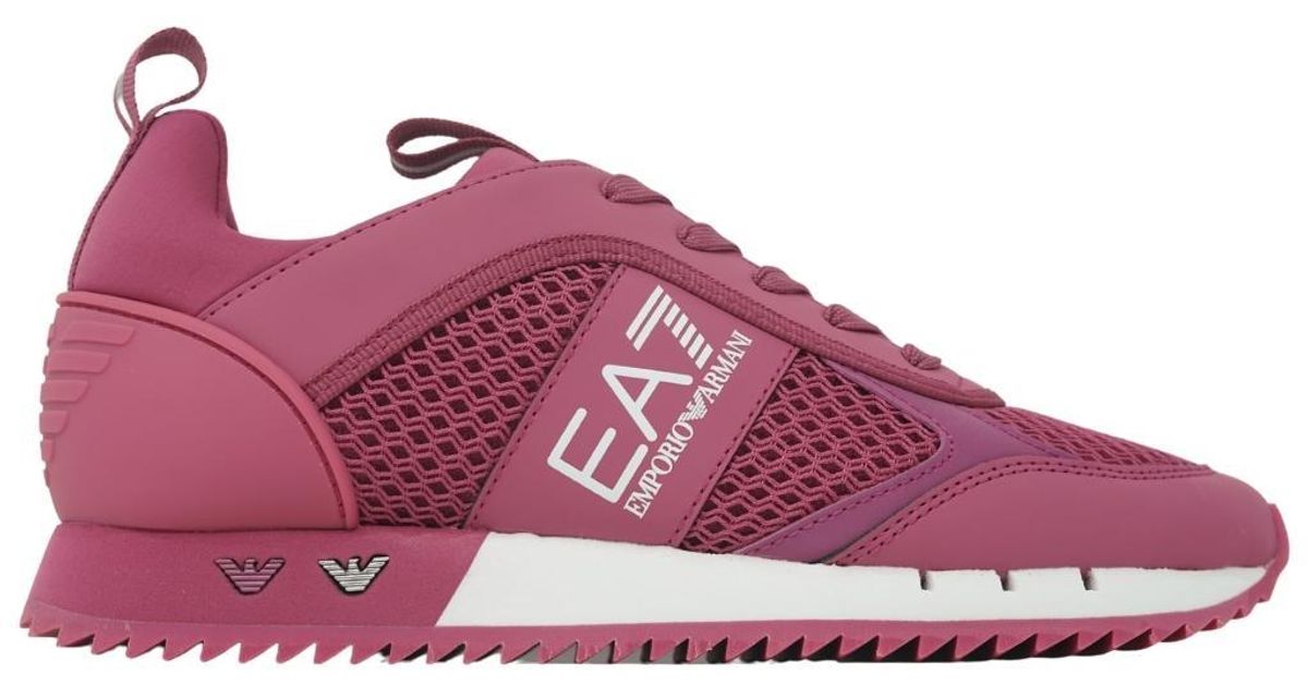 EA7 X8x027 Xk050 M511 Pink Trainers in 