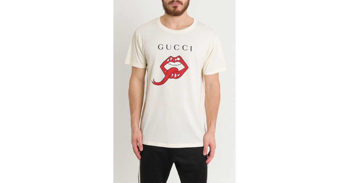 Gucci Cotton Oversized T-shirt With 