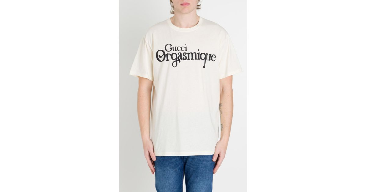 Gucci Orgasmic T-shirt for Men | Lyst