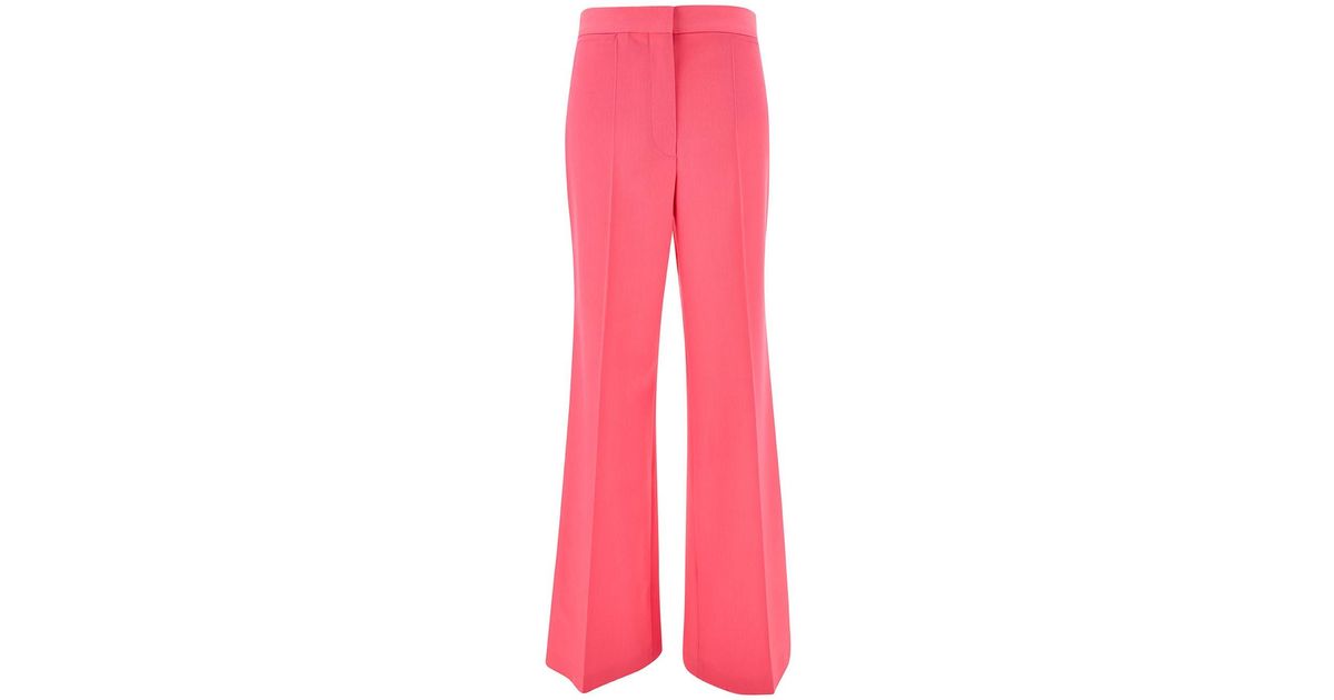 STELLA MCCARTNEY Cropped stretch-twill flared pants