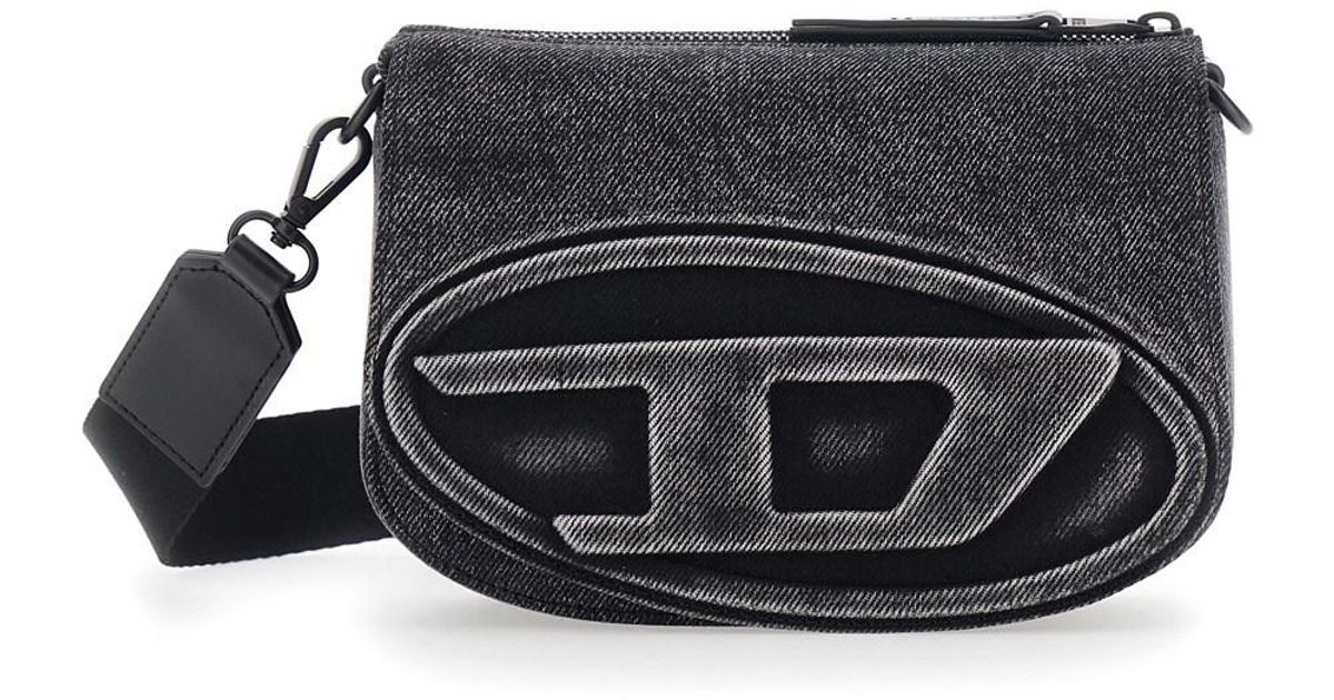 DIESEL '1Dr' Crossbody Bag With Oval D Logo On The Front And Adjustable ...