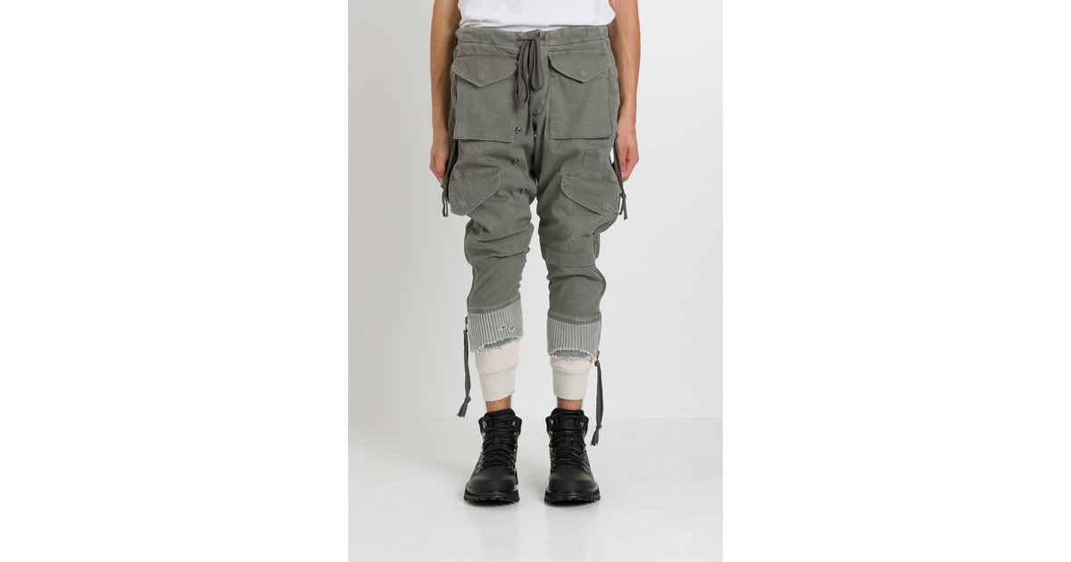 gray army pants