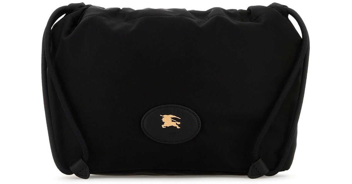 クラッチバッグ Burberry Black Canvas Horseshoe Reversible Clutch Burberry Black Canvas Horseshoe Reversible Clutch | Lyst UK