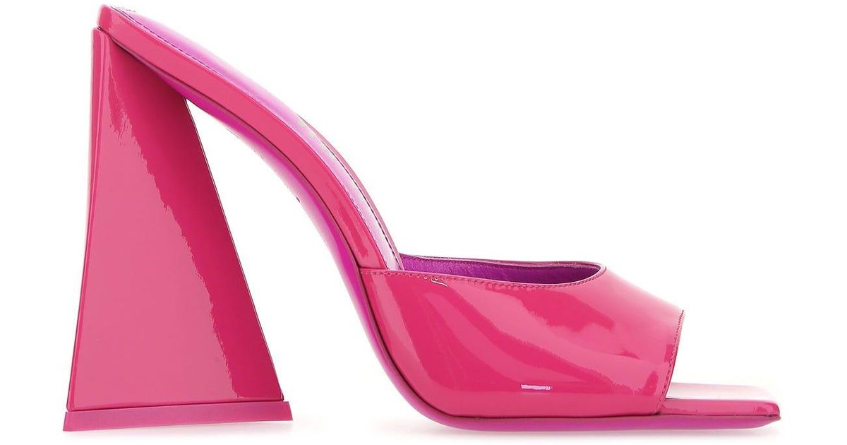 the attico devon mule pink