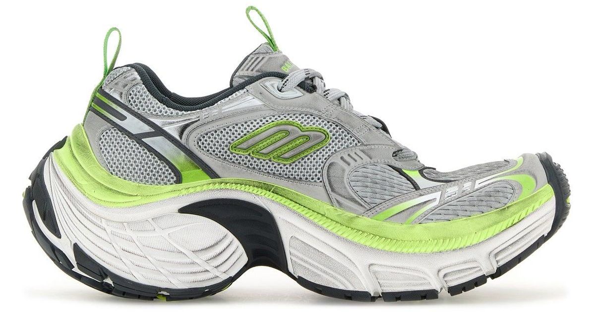 Balenciaga Women Multicolor Mesh And Rubber 6Xl Sneakers main image 1