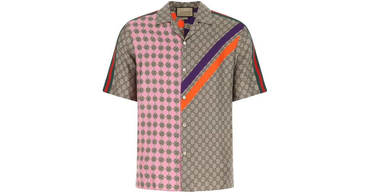 Gucci Silk Shirt for Men Lyst