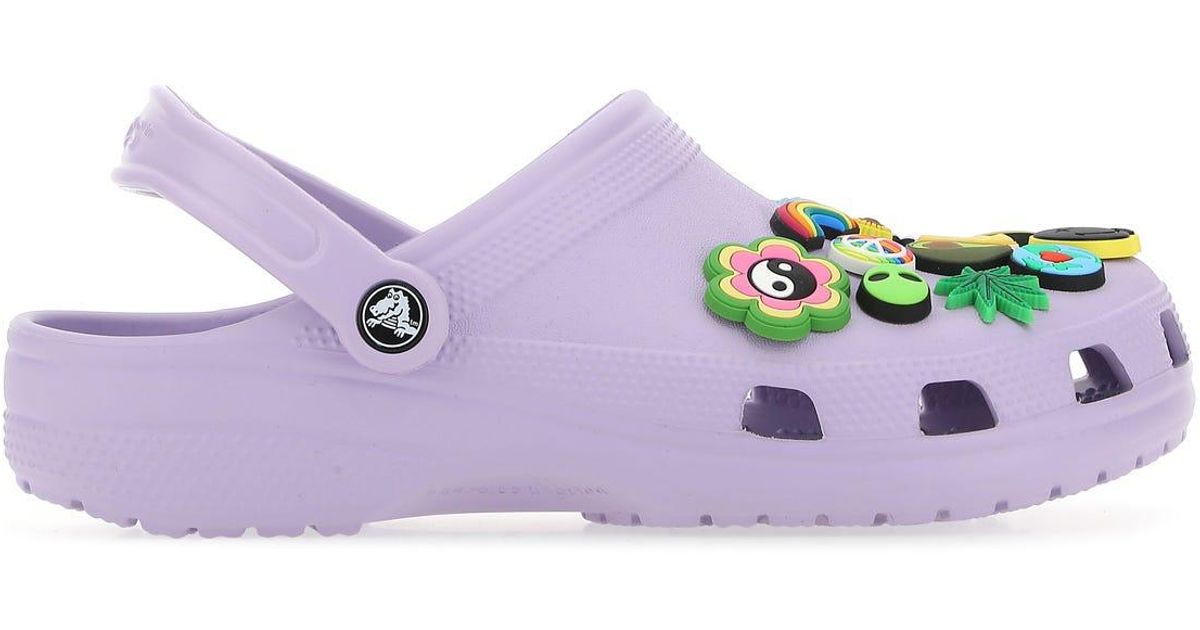 Crocs™ Lilac Croslitetm Classic Mules in Purple Lyst