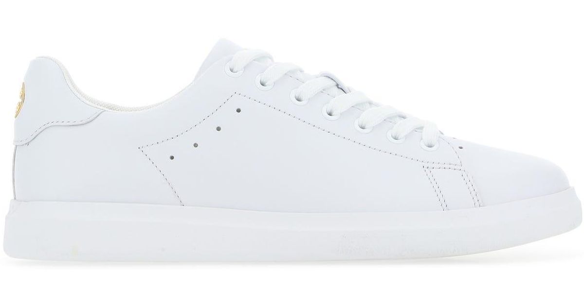 Tory Burch White Leather Howell Sneakers | Lyst UK