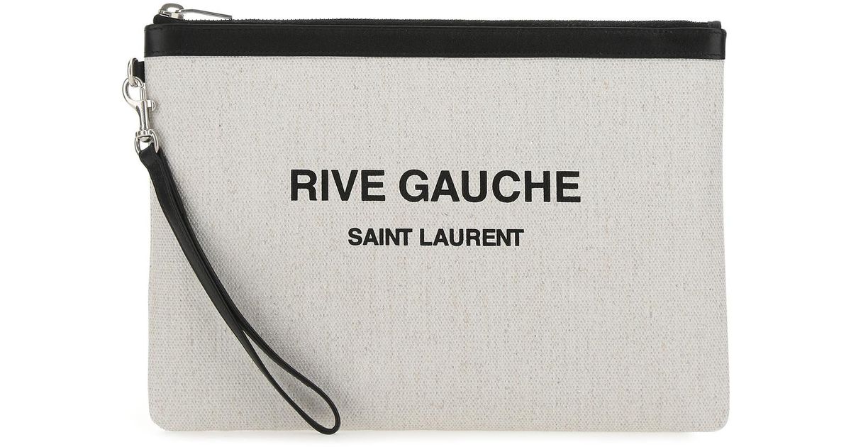 saint laurent rive gauche clutch