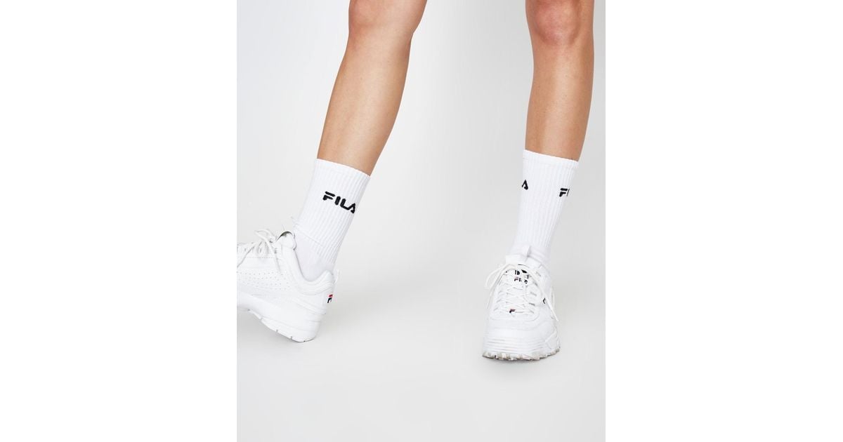 fila crew socks