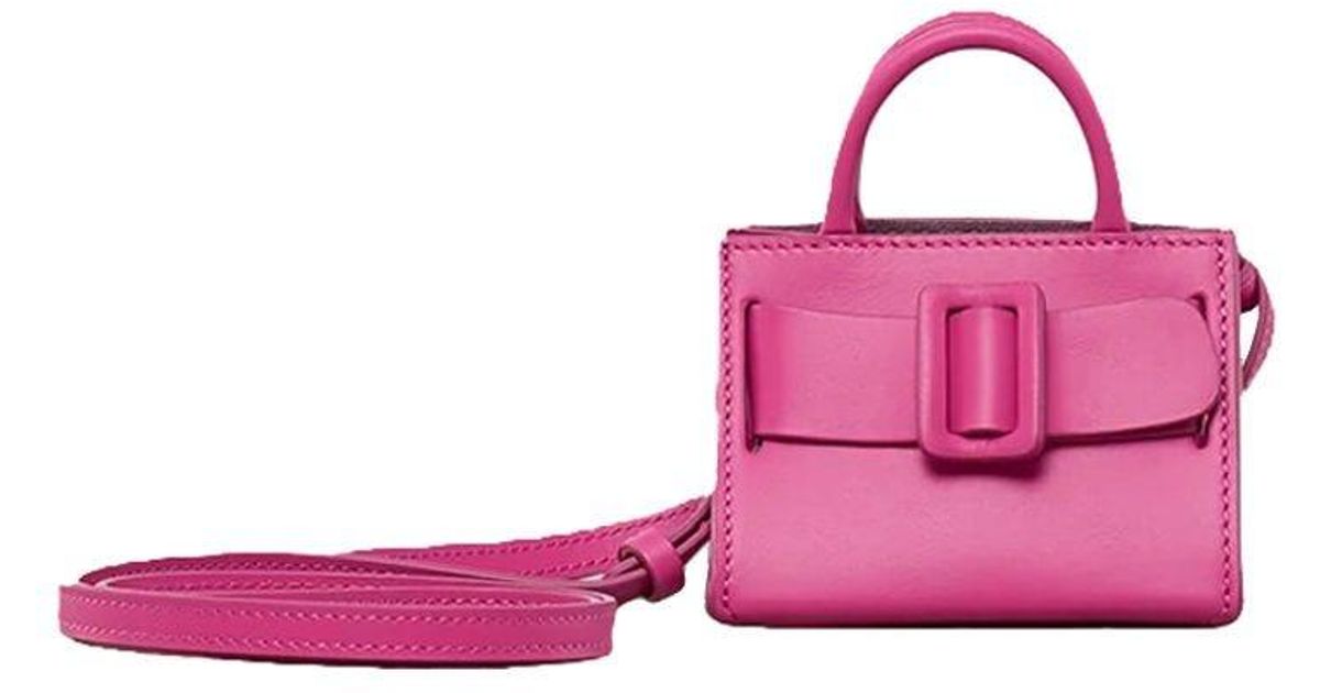 Boyy Fuchsia Bobby Charm Mini Bag in Pink