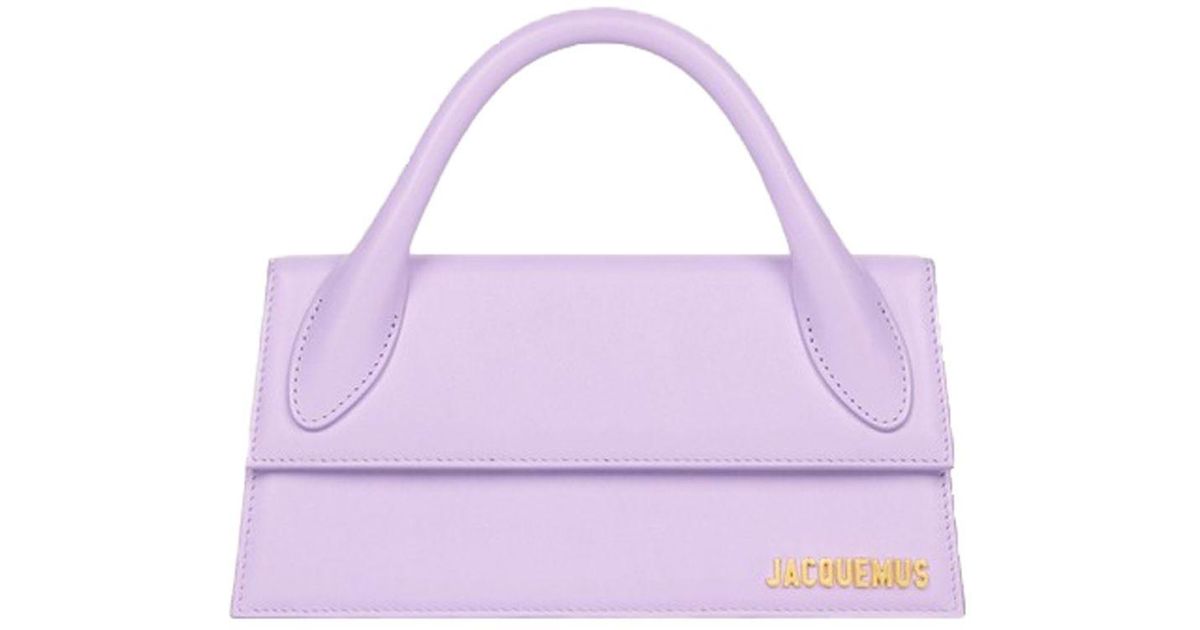 Jacquemus Lilac Le Chiquito Long Bag in Purple Lyst Australia
