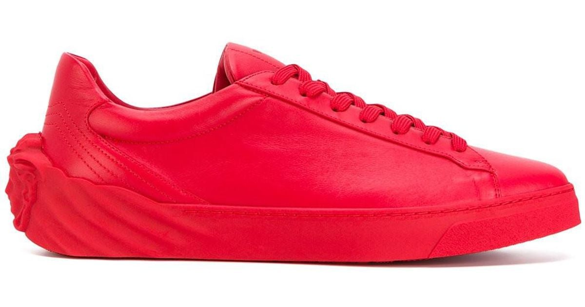 versace red sneakers