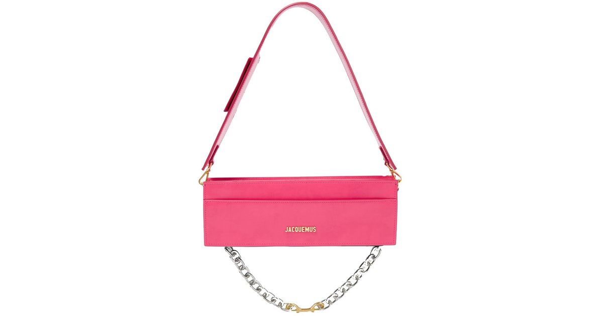 Jacquemus Le Ciuciu Fuchsia Leather Tote Bag in Pink Lyst