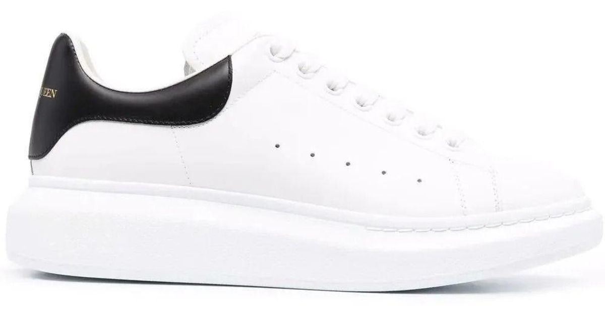 Alexander McQueen White Oversize Sneakers for Men | Lyst