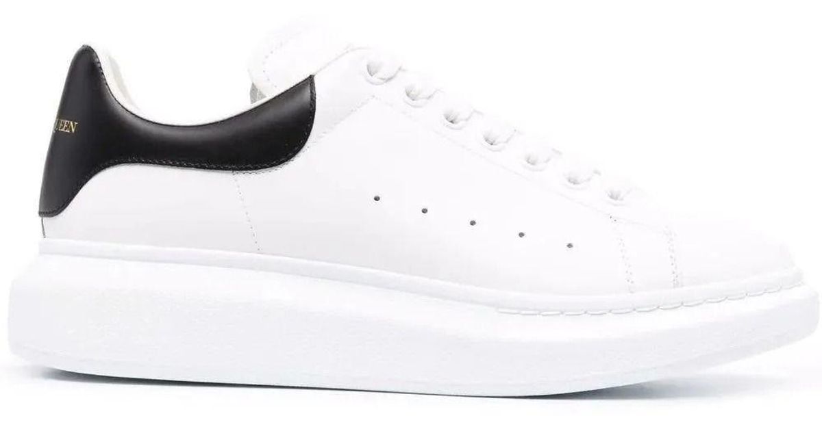 white mcqueen sneakers