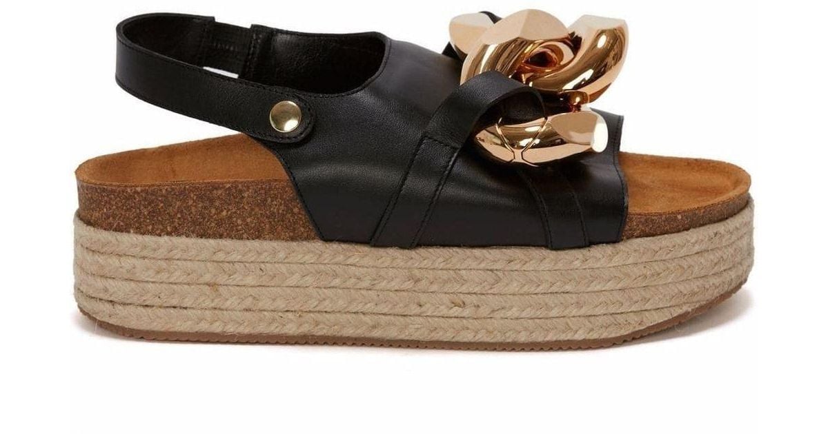 jw anderson flatform sandals