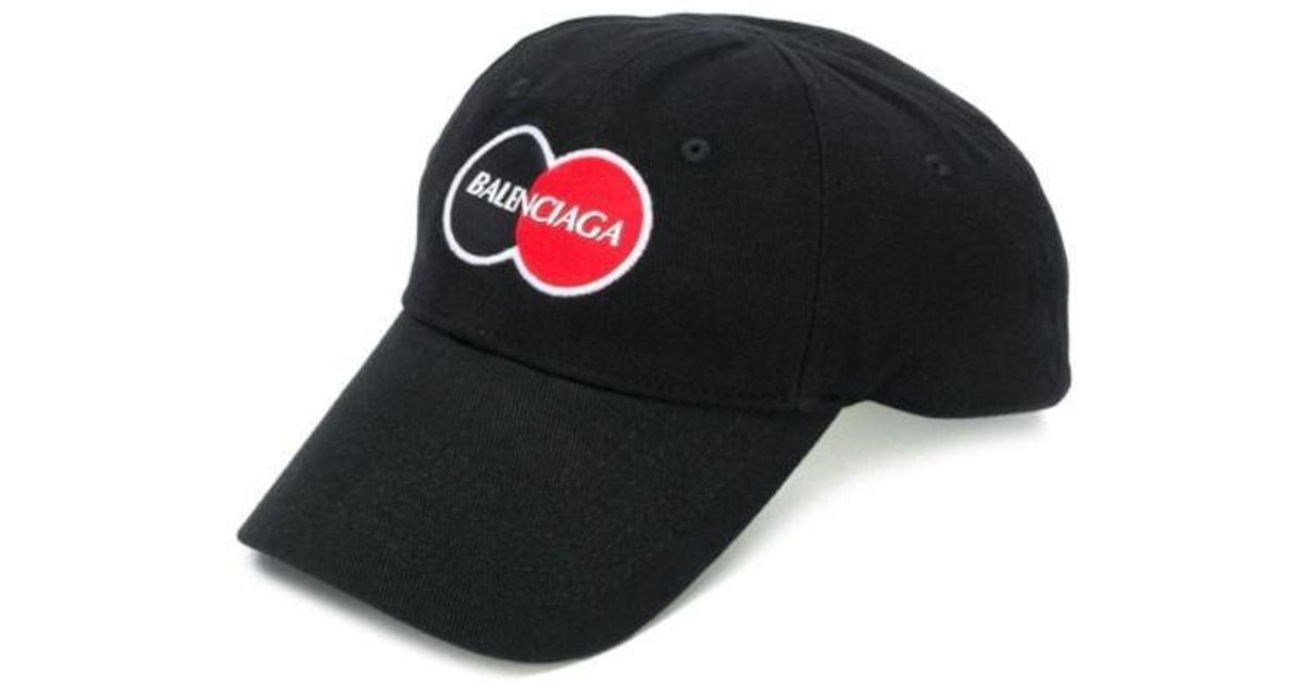 Balenciaga Logo Mastercard Baseball Cap 