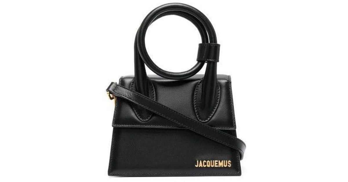 Jacquemus Black Le Chiquito Noeud Bag - Lyst