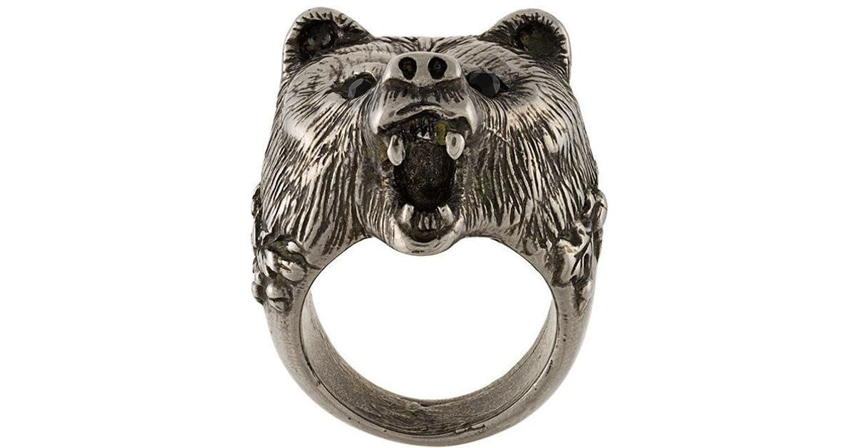 gucci bear ring