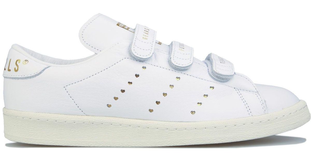 adidas Originals Leather Human Made Unofcl Trainers in White for Men ...