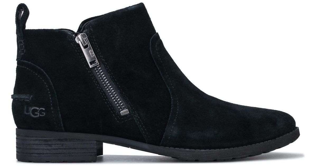 ugg aureo boot black suede