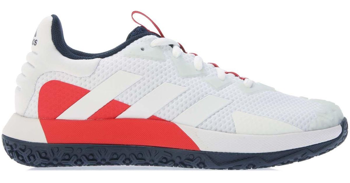 adidas Solematch Control Oc Tennis Shoes in White for Men Lyst UK