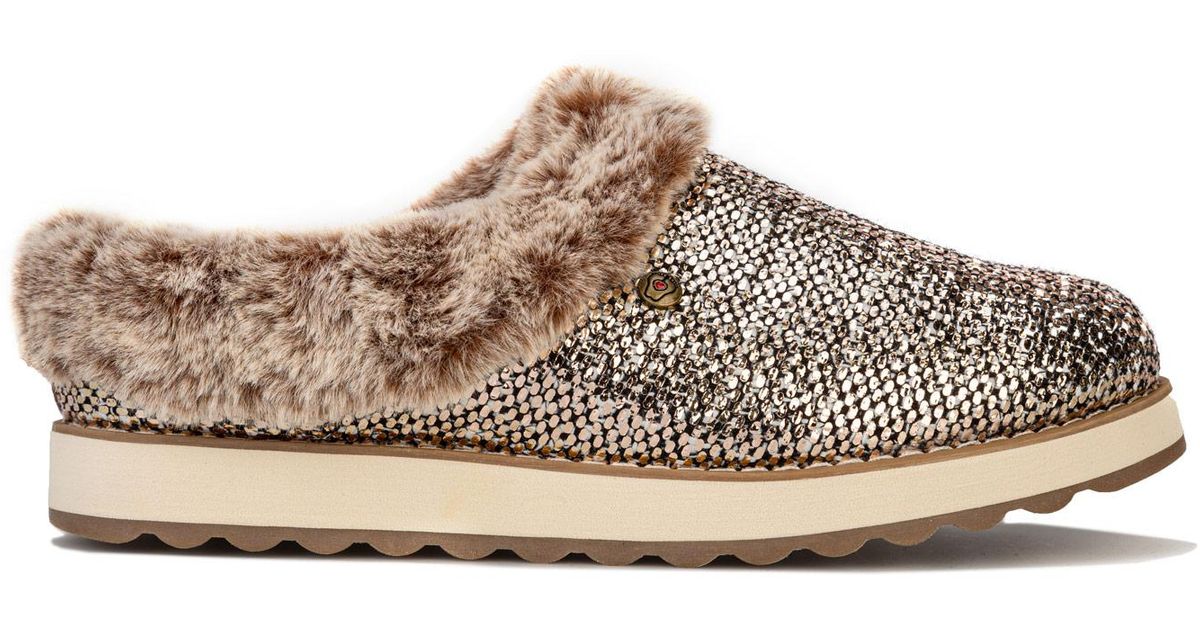 skechers keepsake slippers rose gold