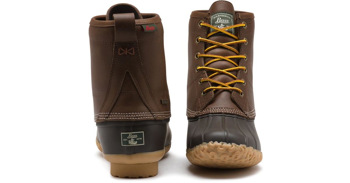 G.h. bass & co. Mallard Classic Duck Boot in Brown for Men Lyst
