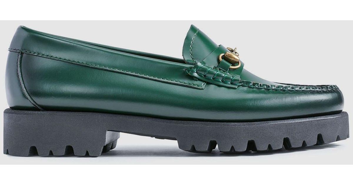 weejun super lug loafers