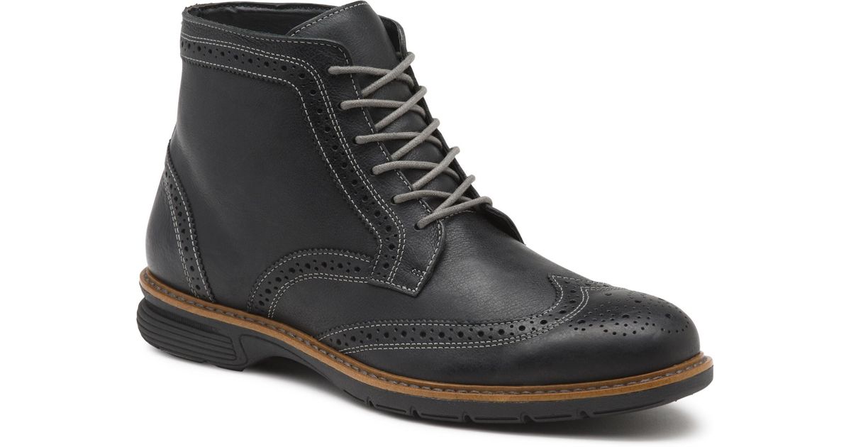 bass wingtip boots